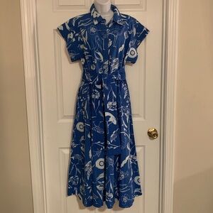 Oliphant Belted Shirt Dress